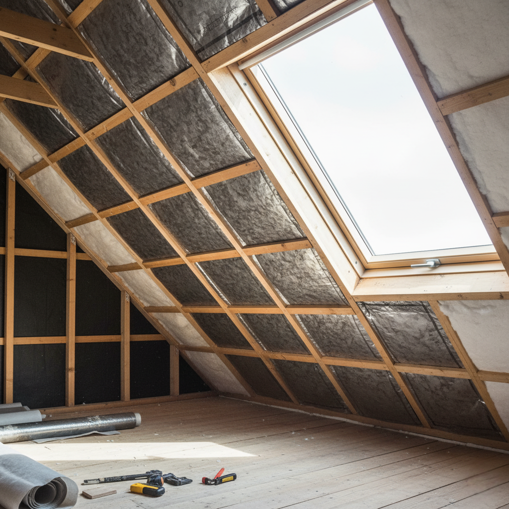 Dakisolatie met PIR/minerale wol – Keerbergen